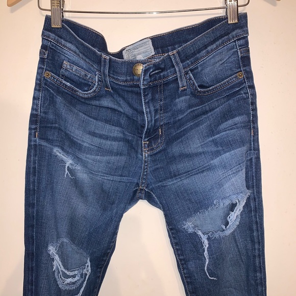 Current/Elliott Denim - Current/Elliott 'The Stiletto' Destroyed Jeans, 28